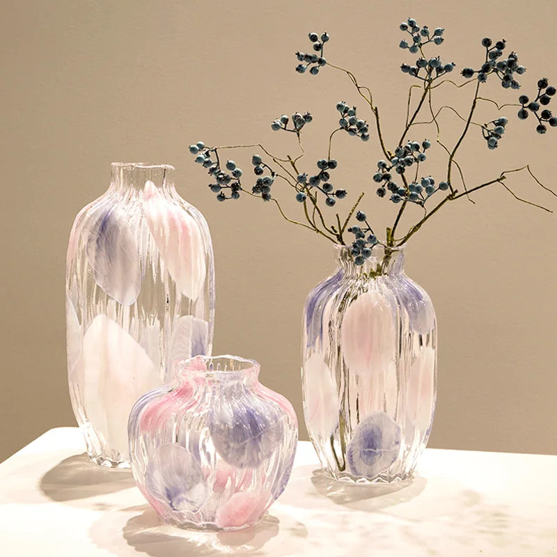 Mehrfarbige gepunktete Vase - Badeno