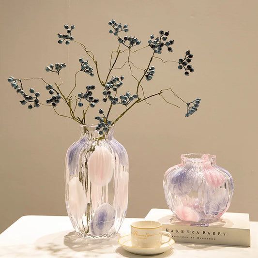 Mehrfarbige gepunktete Vase - Badeno