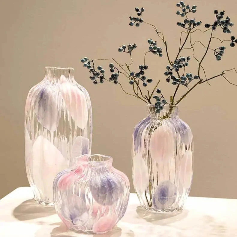Mehrfarbige gepunktete Vase - Badeno