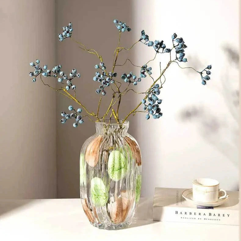 Mehrfarbige gepunktete Vase - Badeno