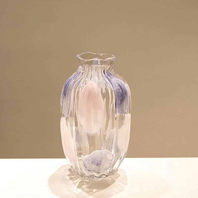 Mehrfarbige gepunktete Vase - Badeno