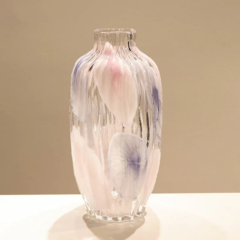 Mehrfarbige gepunktete Vase - Badeno