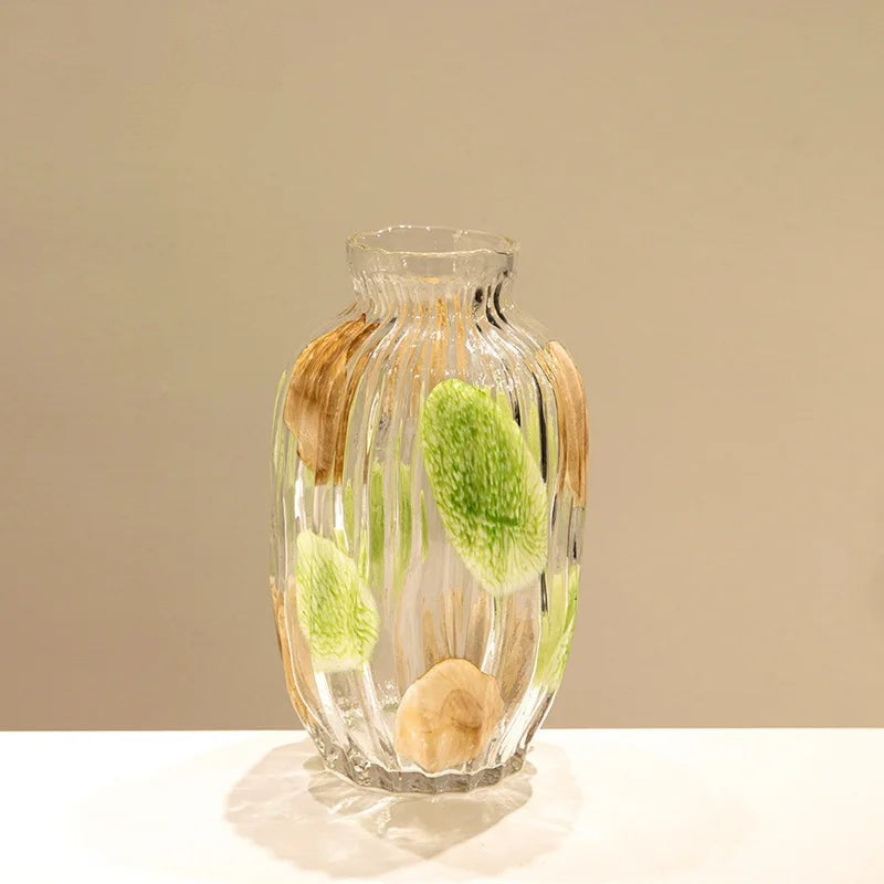 Mehrfarbige gepunktete Vase - Badeno