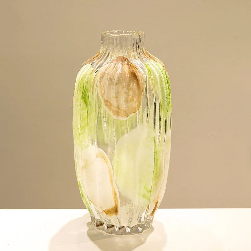 Mehrfarbige gepunktete Vase - Badeno