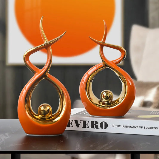 Porzellanskulptur Balance - Badeno