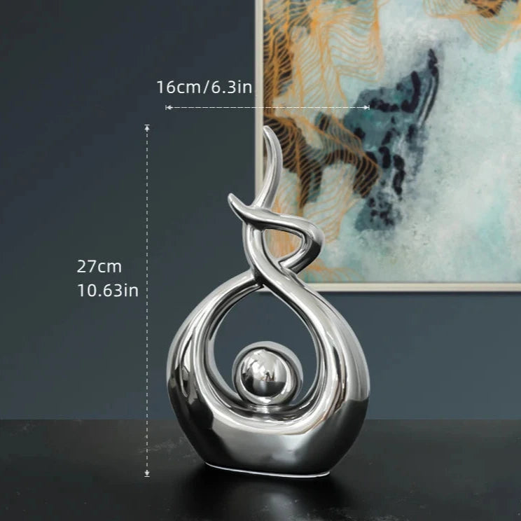 Porzellanskulptur Balance - Badeno