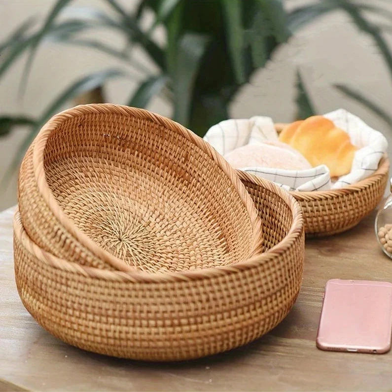 Rattan Aufbewahrungskorb - Badeno