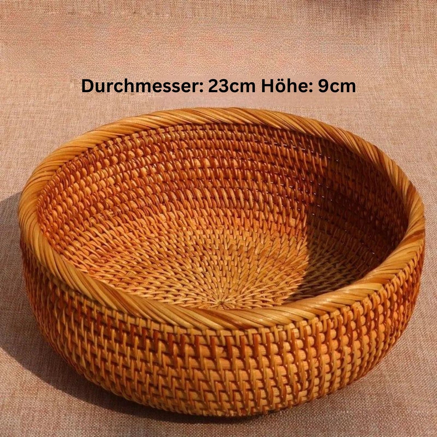 Rattan Aufbewahrungskorb - Badeno