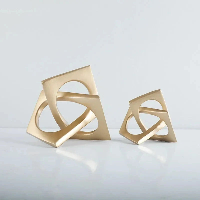 Abstrakte Geometrische Statue
