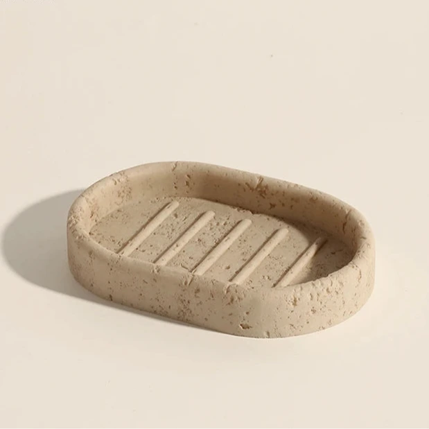 Wabi-Sabi Sandstein Badezimmer-Zubehörset