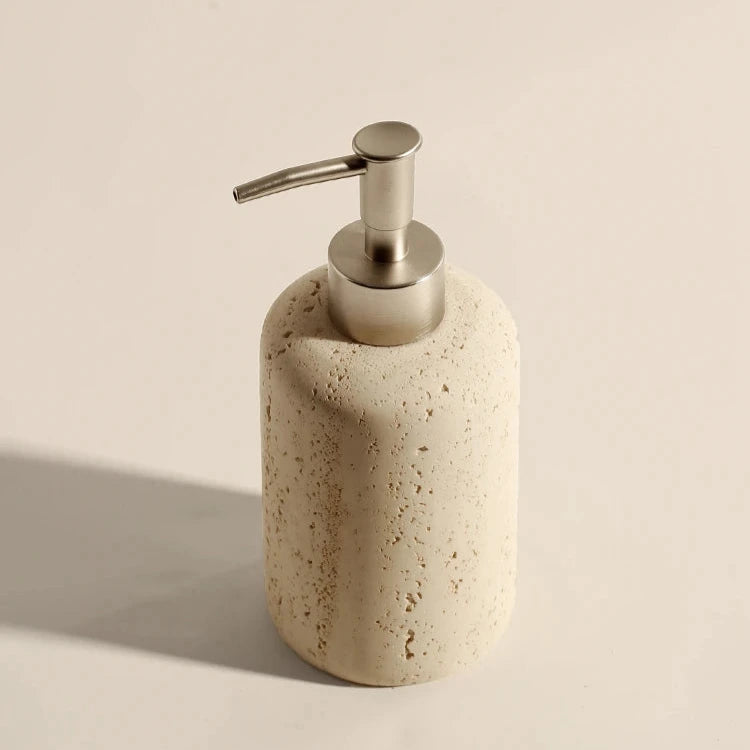Wabi-Sabi Sandstein Badezimmer-Zubehörset
