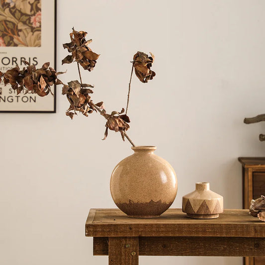 Schlichte Keramikvase - Badeno