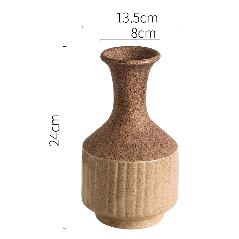 Schlichte Keramikvase - Badeno