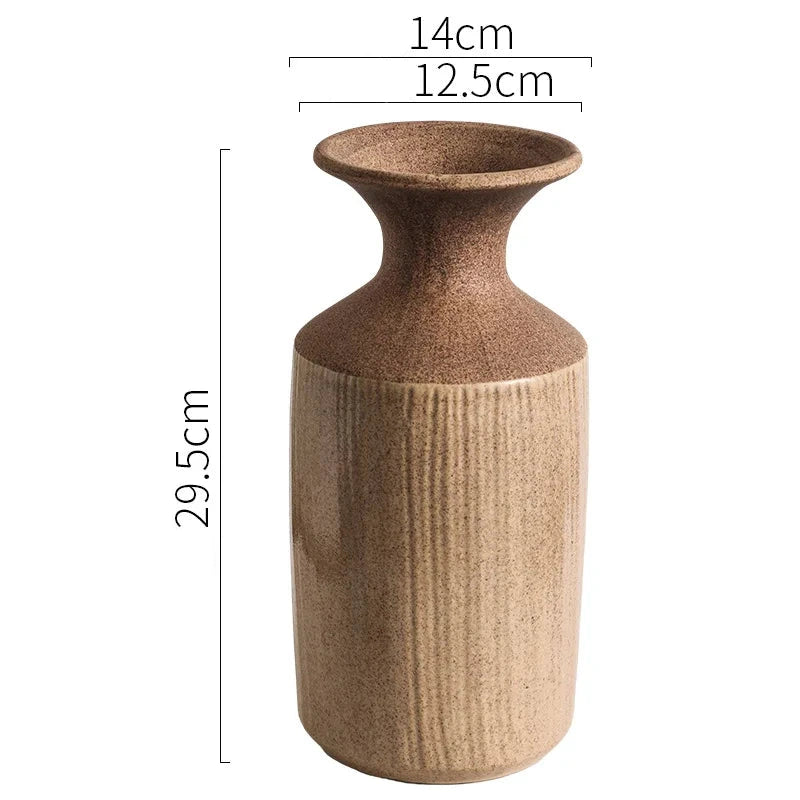 Schlichte Keramikvase - Badeno
