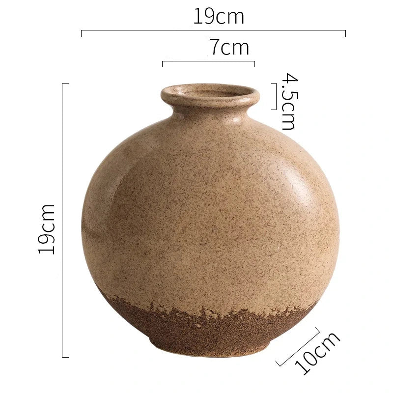 Schlichte Keramikvase - Badeno