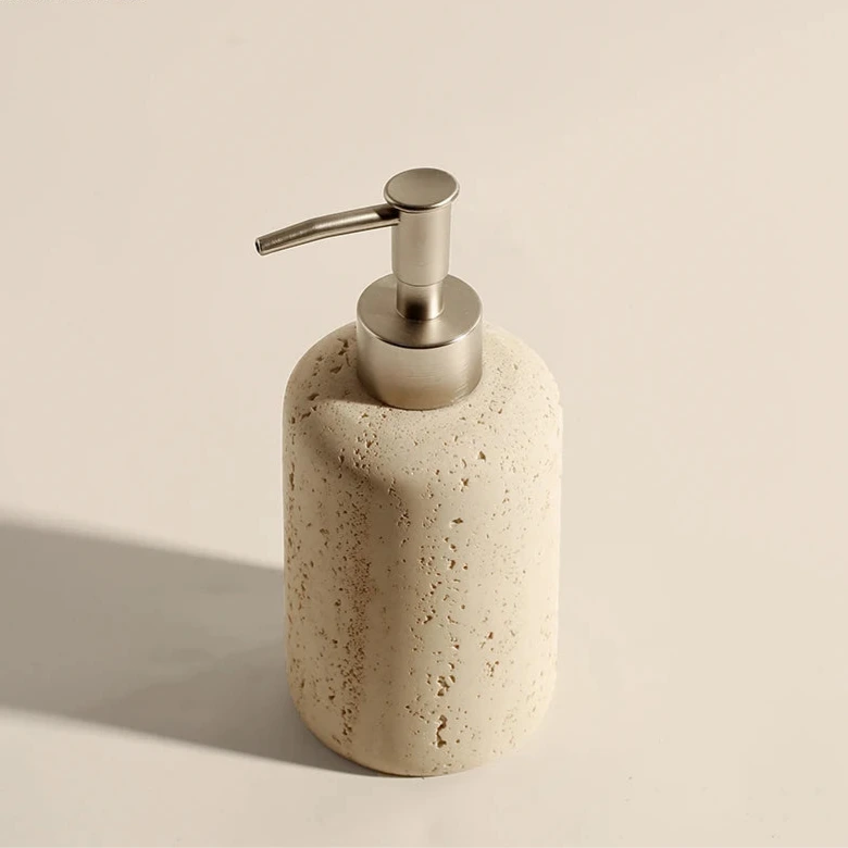 Wabi-Sabi Sandstein Badezimmer-Zubehörset