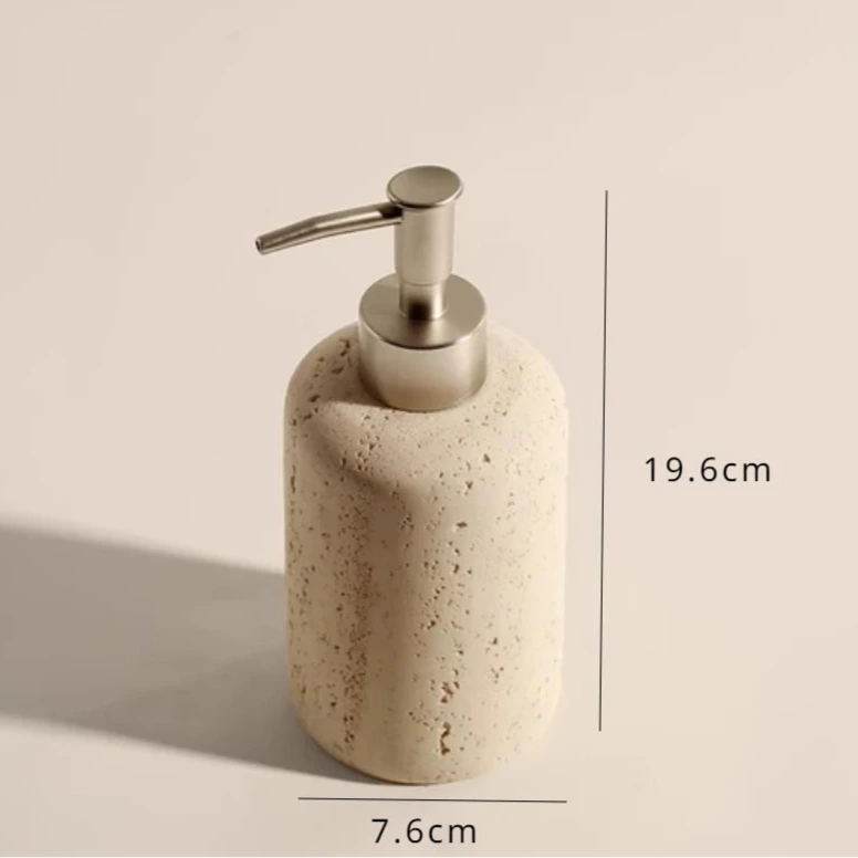 Wabi-Sabi Sandstein Badezimmer-Zubehörset