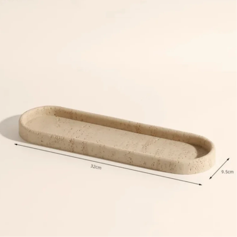 Wabi-Sabi Sandstein Badezimmer-Zubehörset