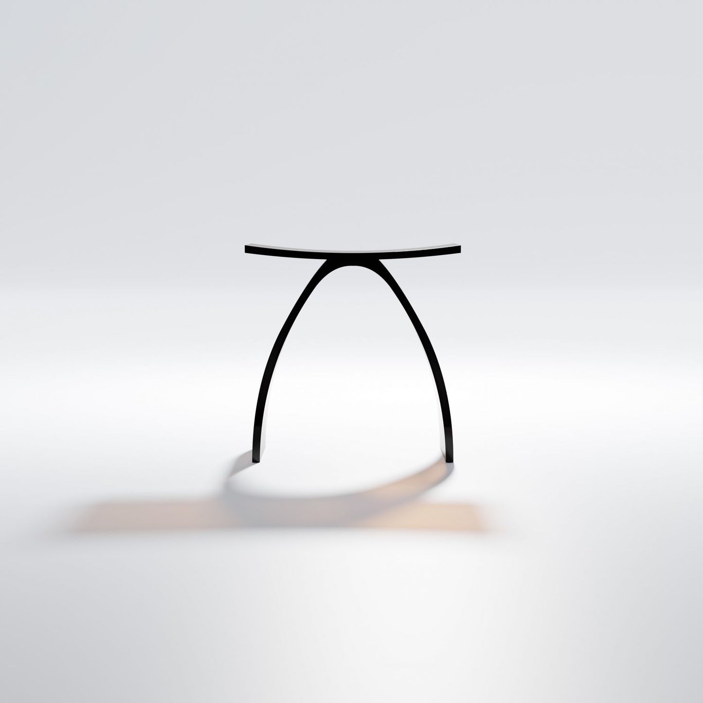 Serie 432 Hocker geschwungen - Badeno