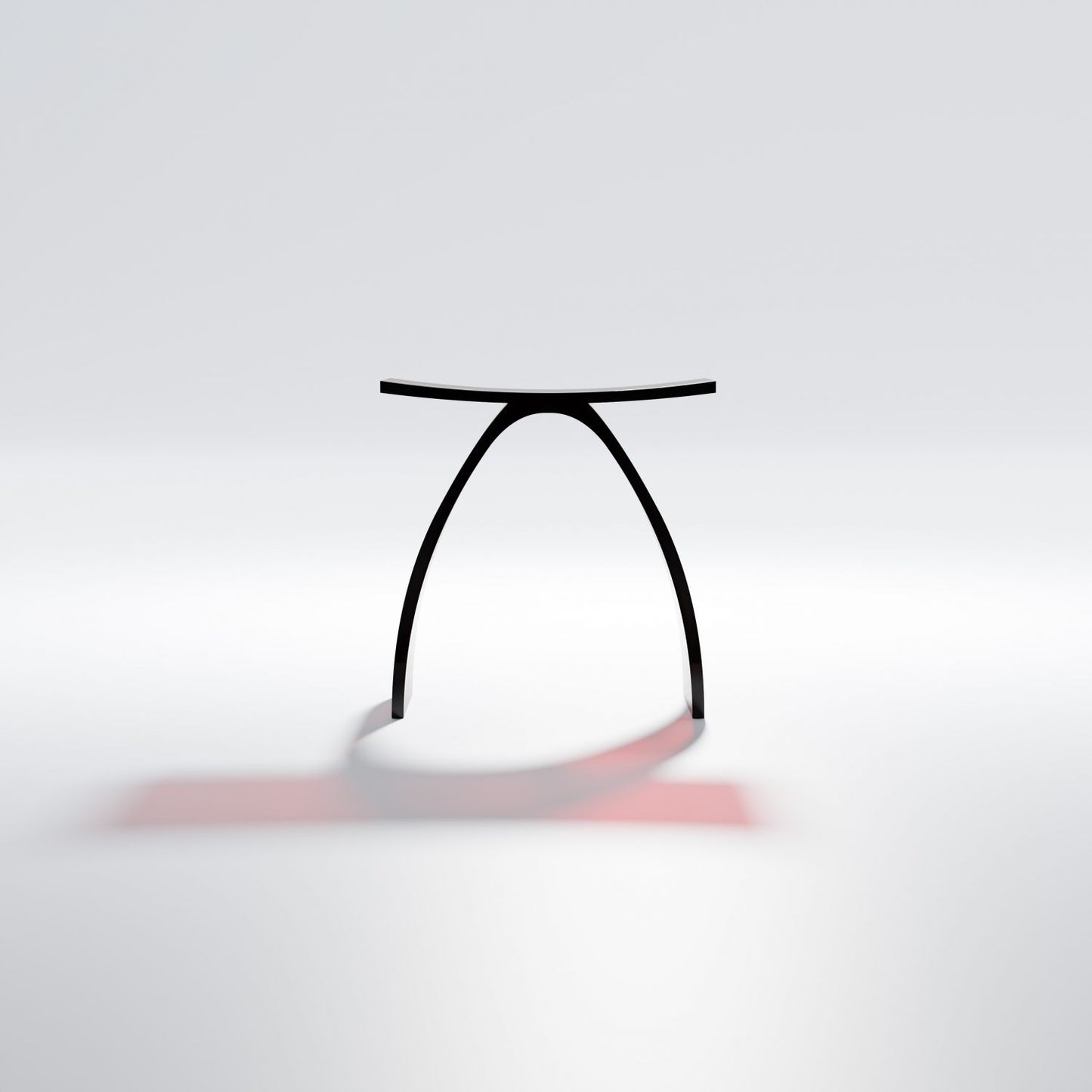 Serie 432 Hocker geschwungen - Badeno