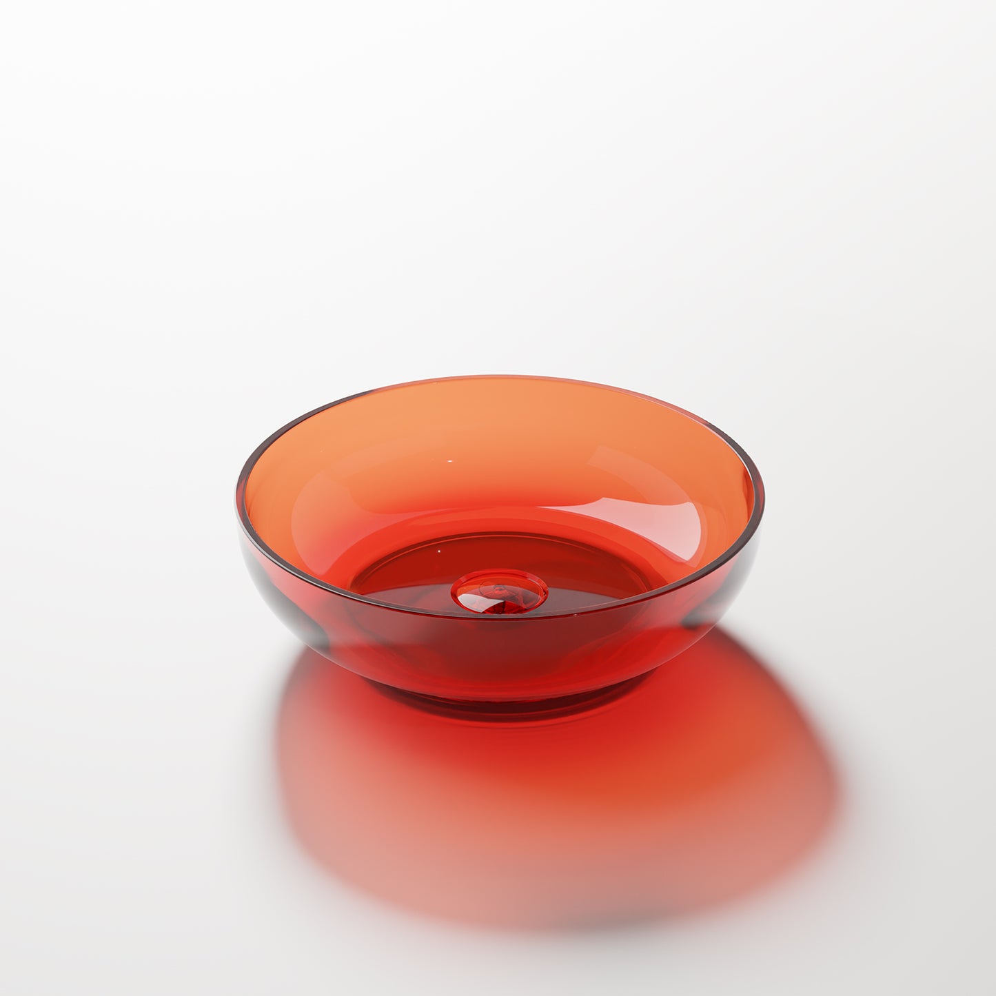 Serie 489 Polyresin Aufsatzwaschtisch rund - Badeno