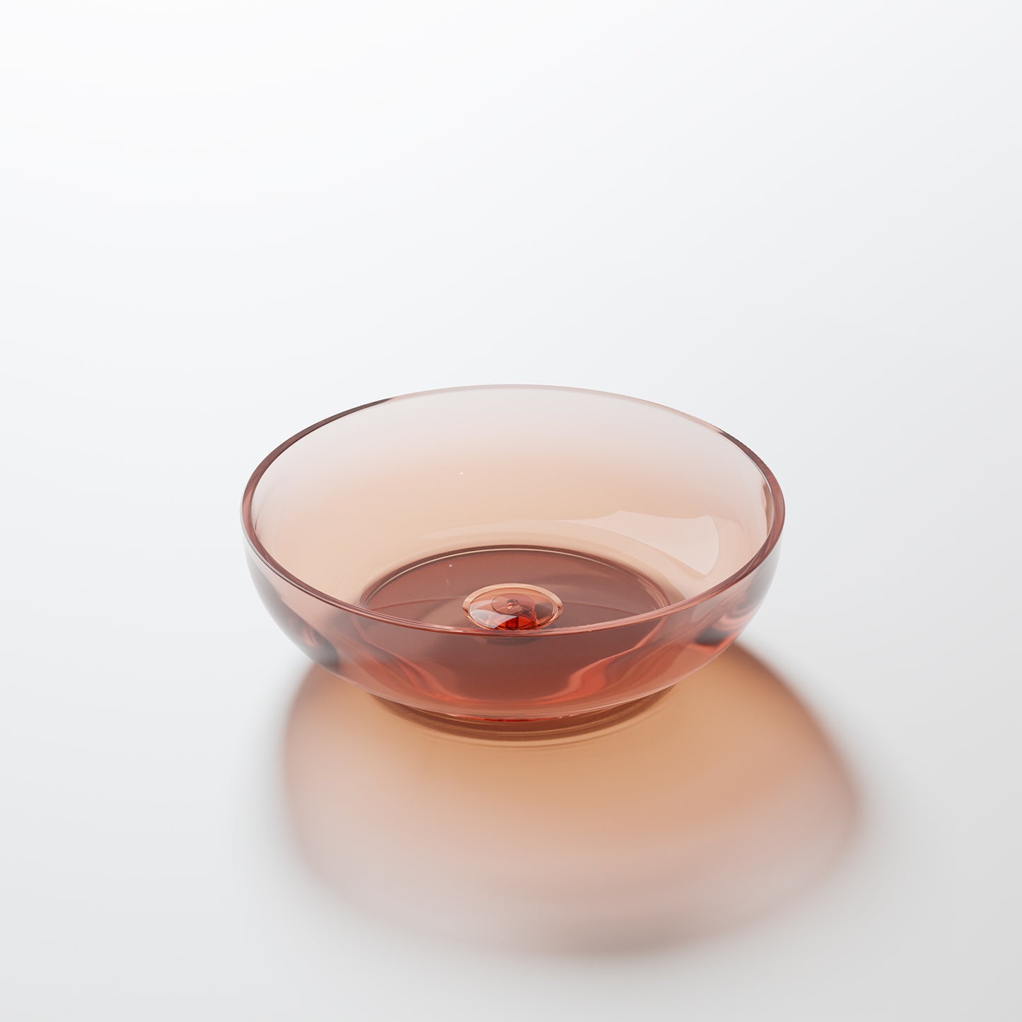 Serie 489 Polyresin Aufsatzwaschtisch rund - Badeno