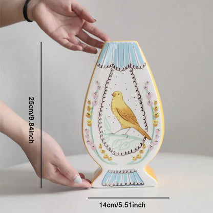 Handbemahlte Keramikvase - Badeno 