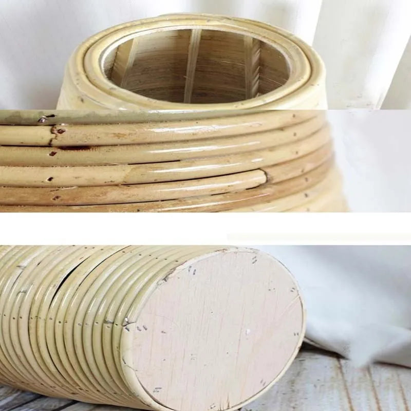 Indonesische Rattanvase - Badeno 