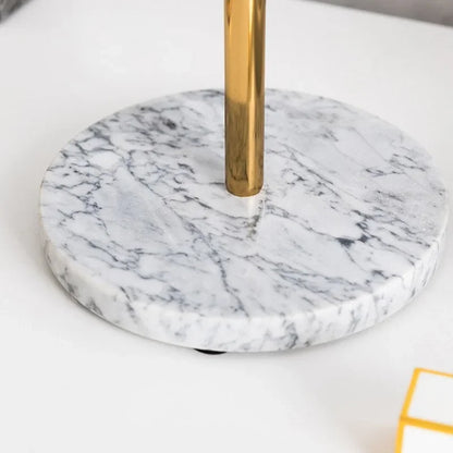 Kosmetikspiegel Gold, Marmor-Stil - Badeno 