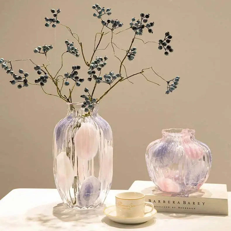 Mehrfarbige gepunktete Vase - Badeno 
