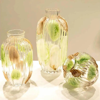 Mehrfarbige gepunktete Vase - Badeno 