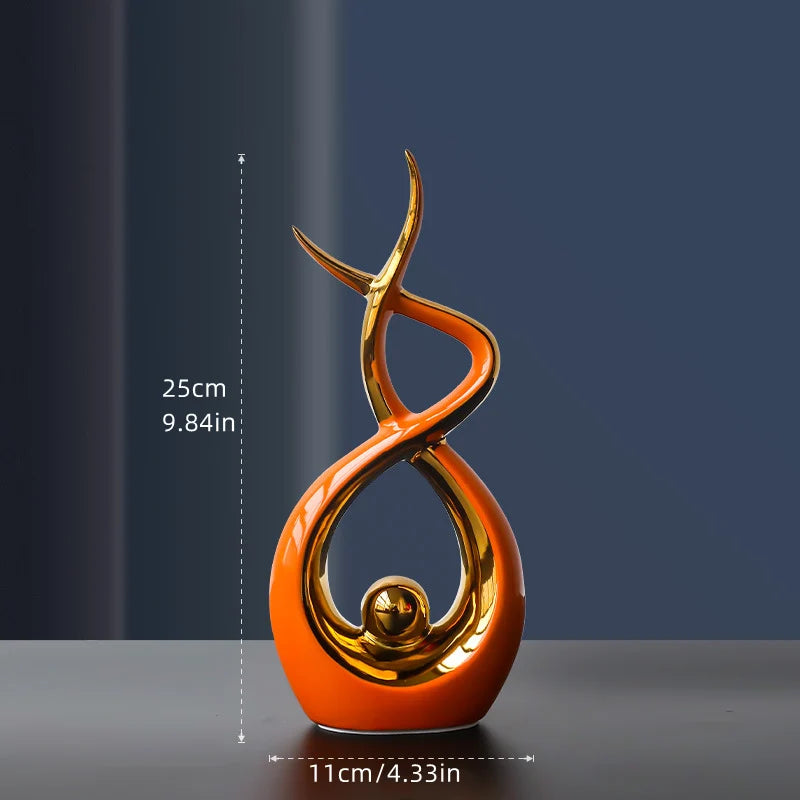 Porzellanskulptur Balance - Badeno 