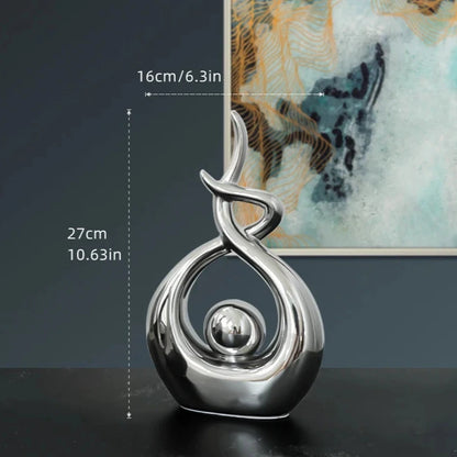 Porzellanskulptur Balance - Badeno 