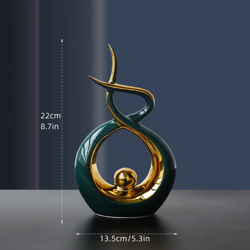 Porzellanskulptur Balance - Badeno 