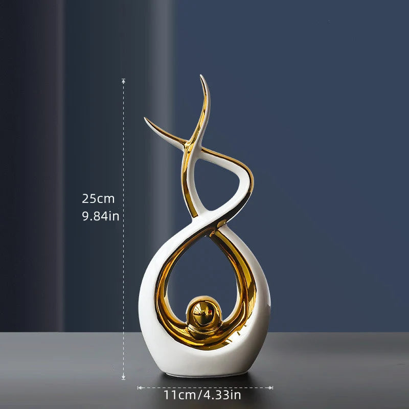 Porzellanskulptur Balance - Badeno 