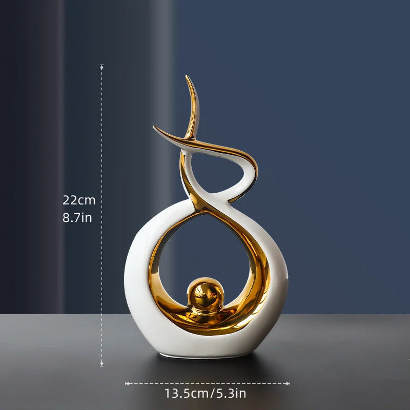 Porzellanskulptur Balance - Badeno 