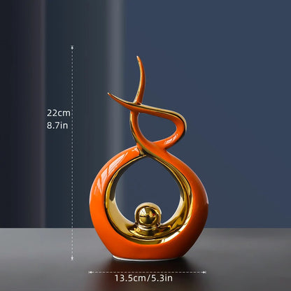 Porzellanskulptur Balance - Badeno 