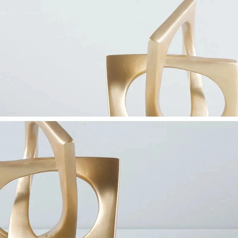 Abstrakte Geometrische Statue