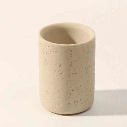 Wabi-Sabi Sandstein Badezimmer-Zubehörset
