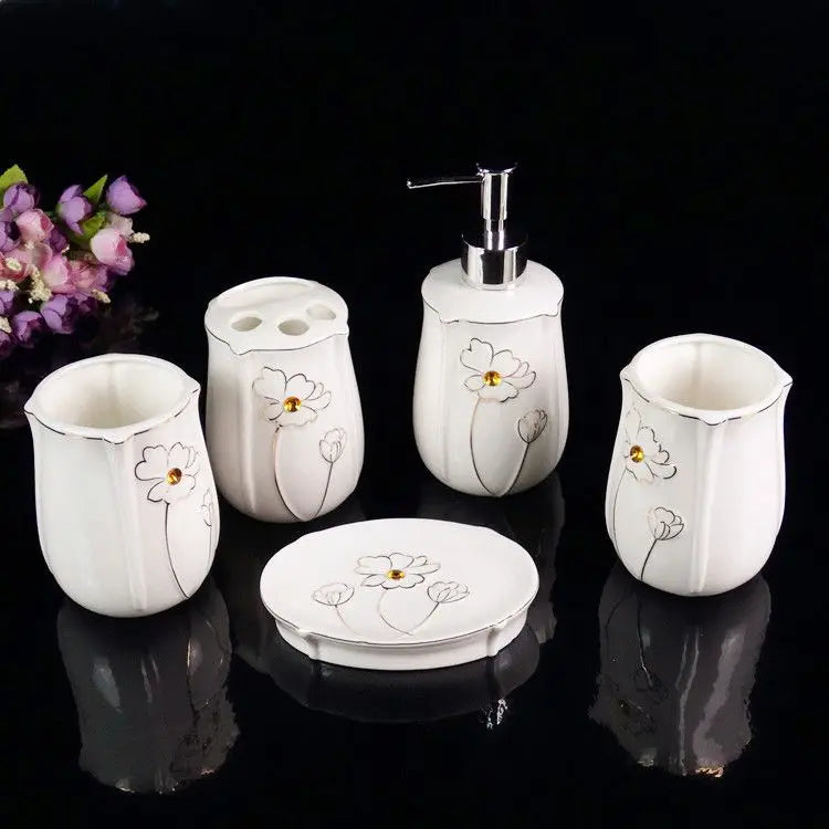 Badezimmerzubehör Set Cosmea