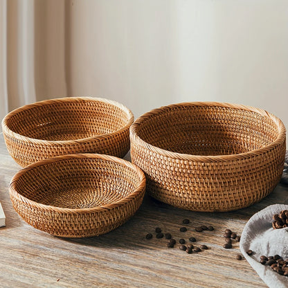 Rattan Aufbewahrungskorb