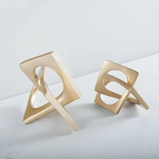 Abstrakte Geometrische Statue