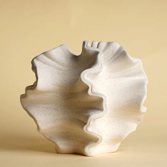 Keramik-Korallenvase