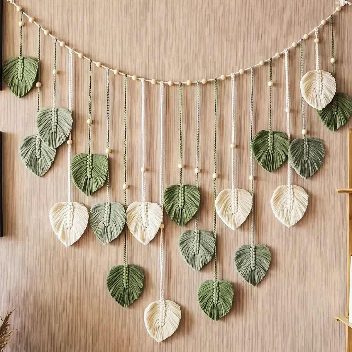 Boho Wanddeko Blätter