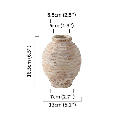 Tonvase in antikem Stil