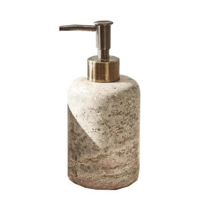 Badezimmerset aus natürlichem Marmor