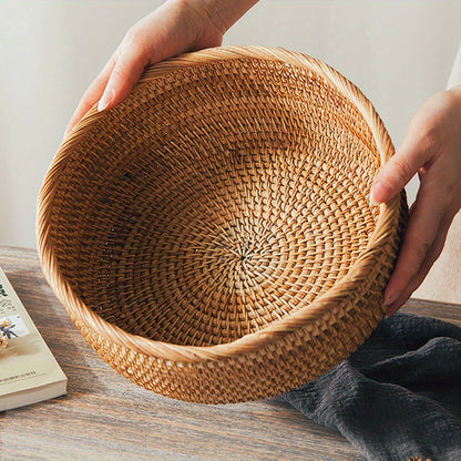 Rattan Aufbewahrungskorb
